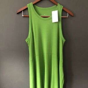 Lime green maxi dress NWT. -Size Small